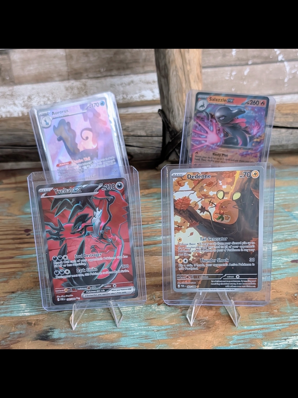 Pokemon Perfect Order Rare/Ex 4 Card Bundle